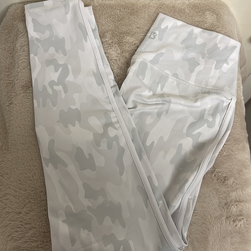 Buffbunny white camo leggings